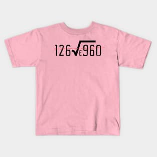 Math Loves You hidden message (MD23QU010) Kids T-Shirt